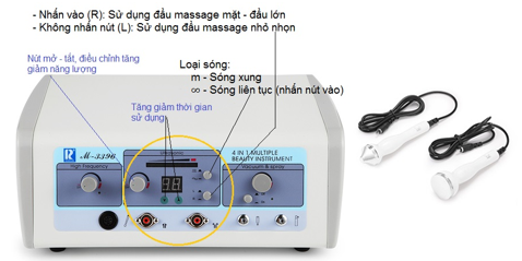 Hướng dẫn sử dụng đầu siêu âm hút chì của máy m 3396